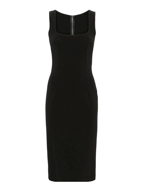 Dolce & Gabbana Robe Au Genou - Noir