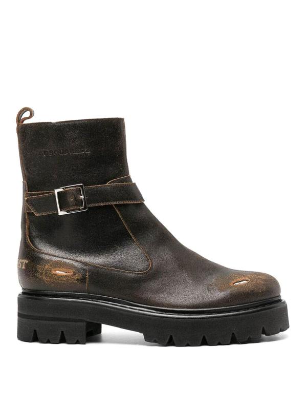 Dsquared2 Bottes - Marron