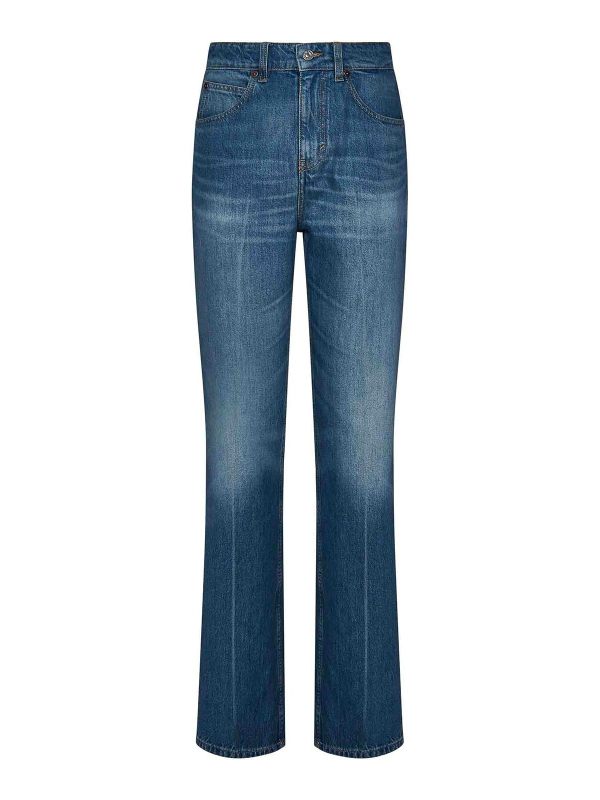 Victoria Beckham Jean Bootcut - Bleu
