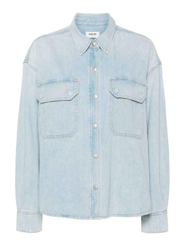 Agolde Chemise - Bleu