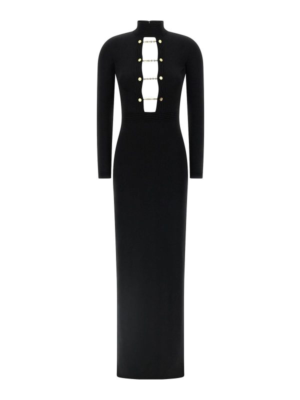 Elisabetta Franchi Robe De Soirée - Noir