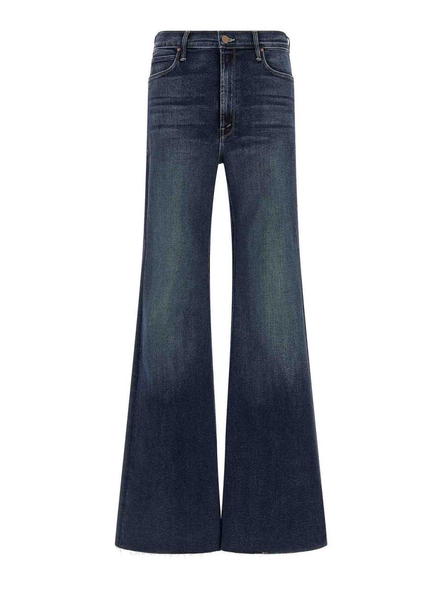 Mother Jean Bootcut - Bleu