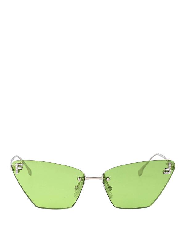 Fendi Lunettes De Soleil - Vert