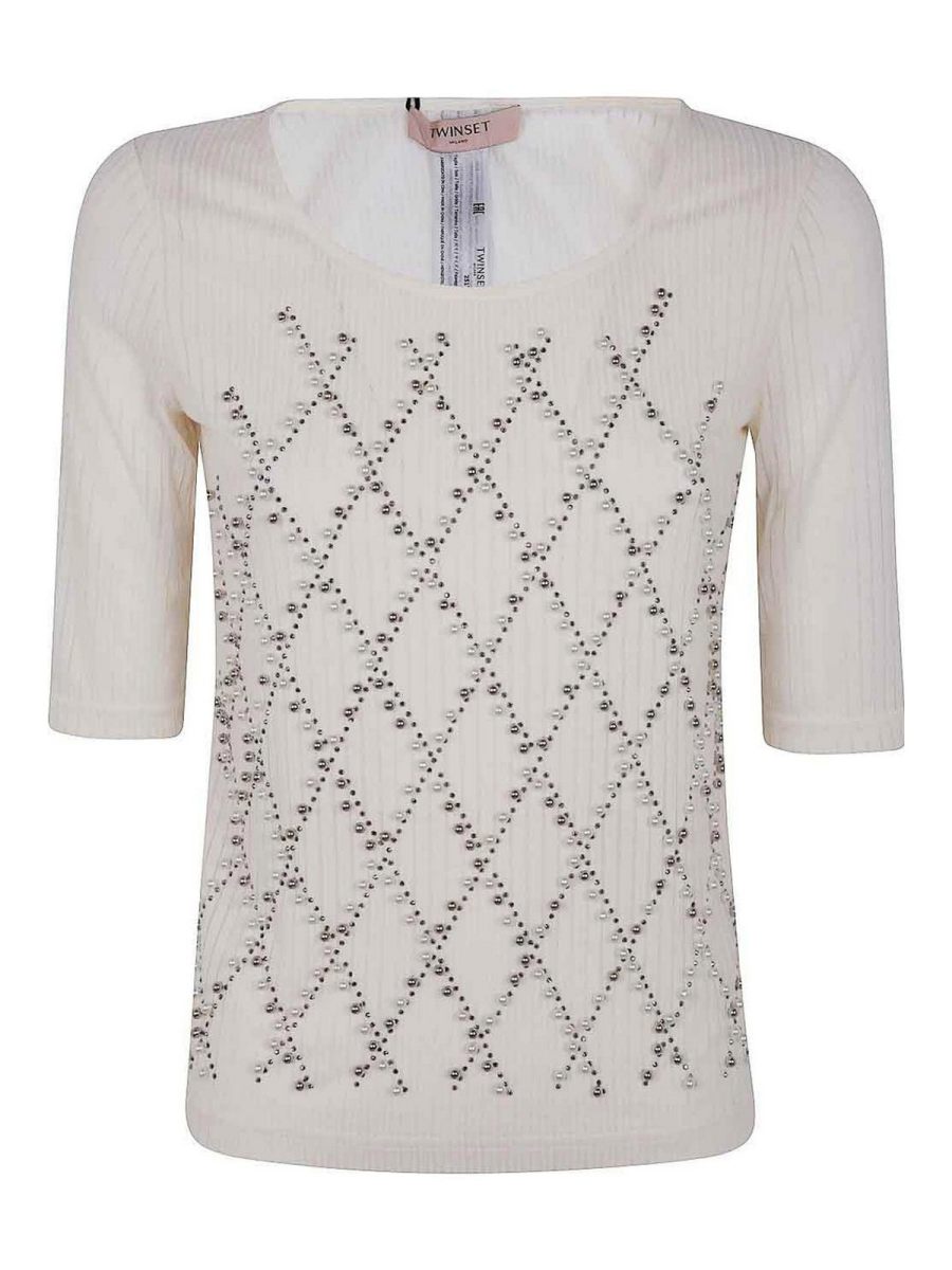 Twinset T-Shirt - Blanc