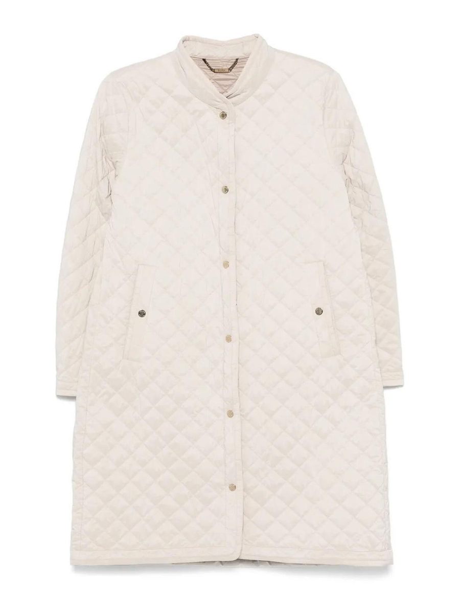 Moorer Manteau Court - Taupe