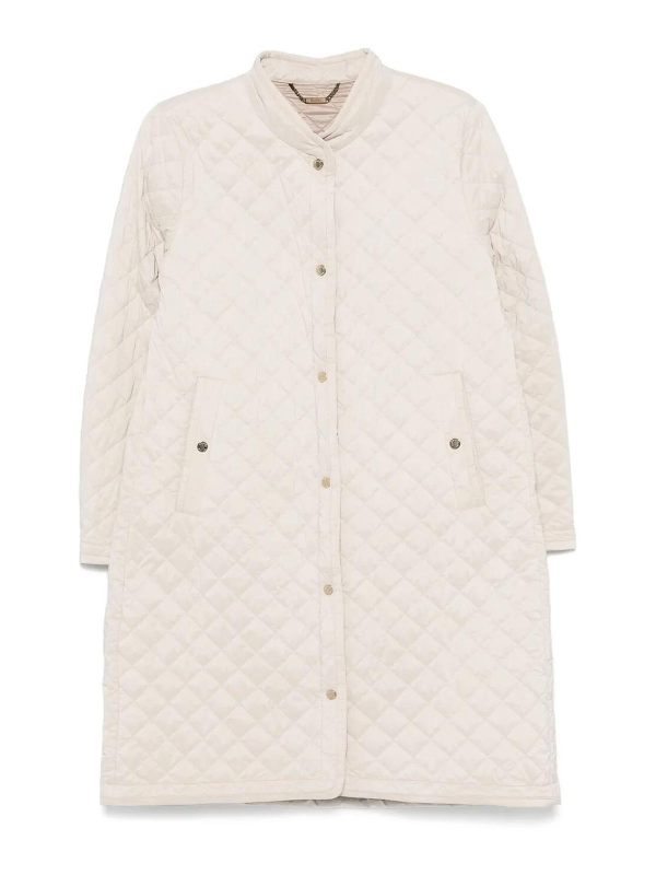 Moorer Manteau Court - Taupe