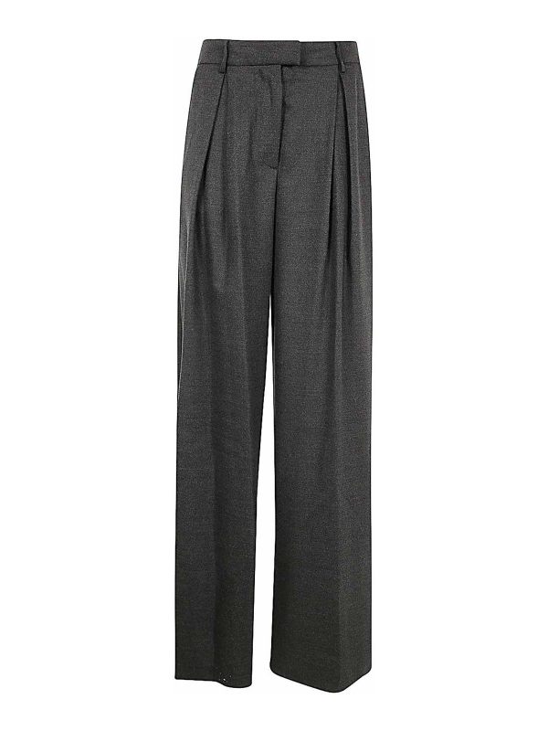 Semicouture Pantalons Décontractés - Gris