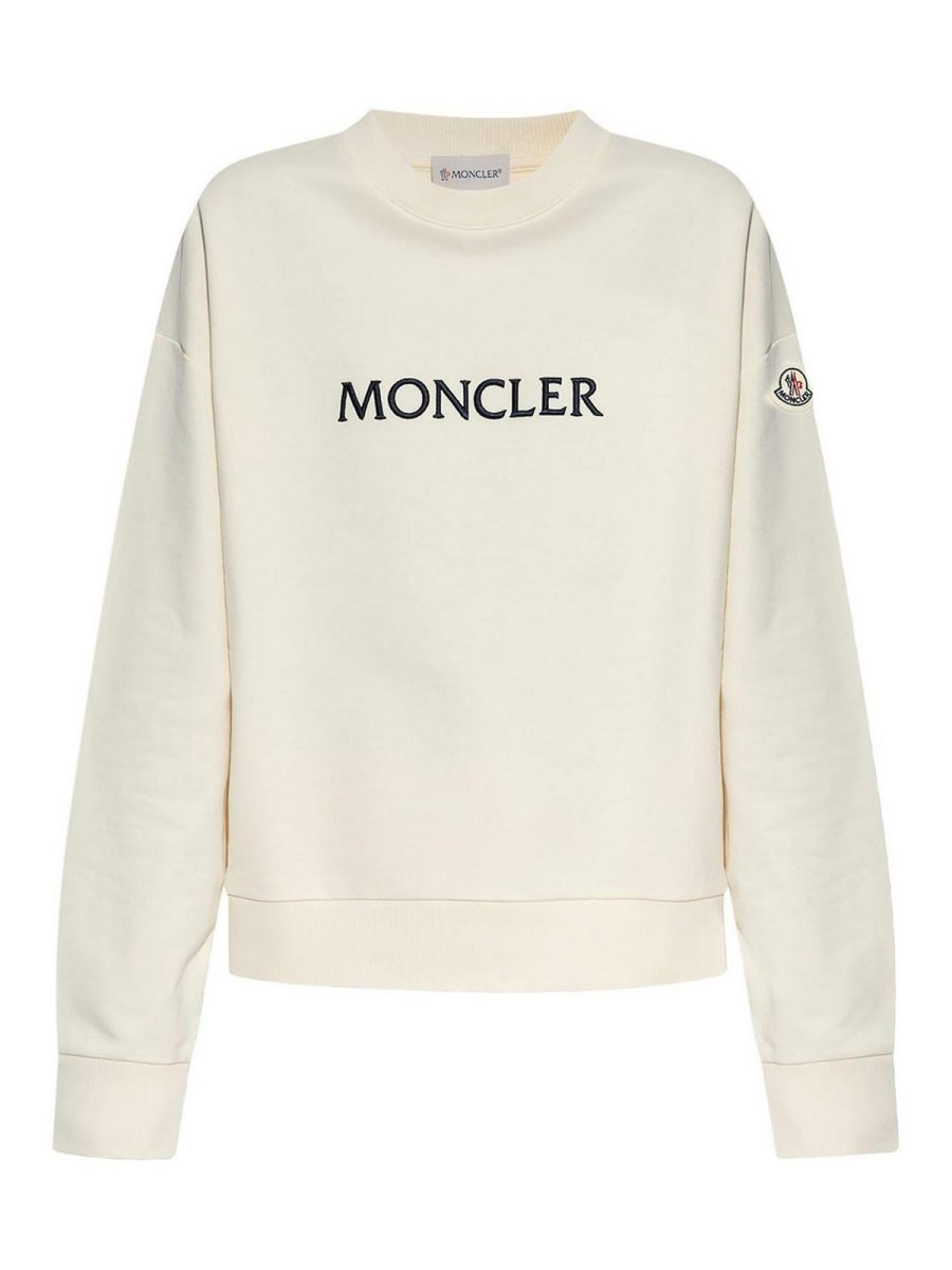 Moncler Sweat-Shirts - Blanc