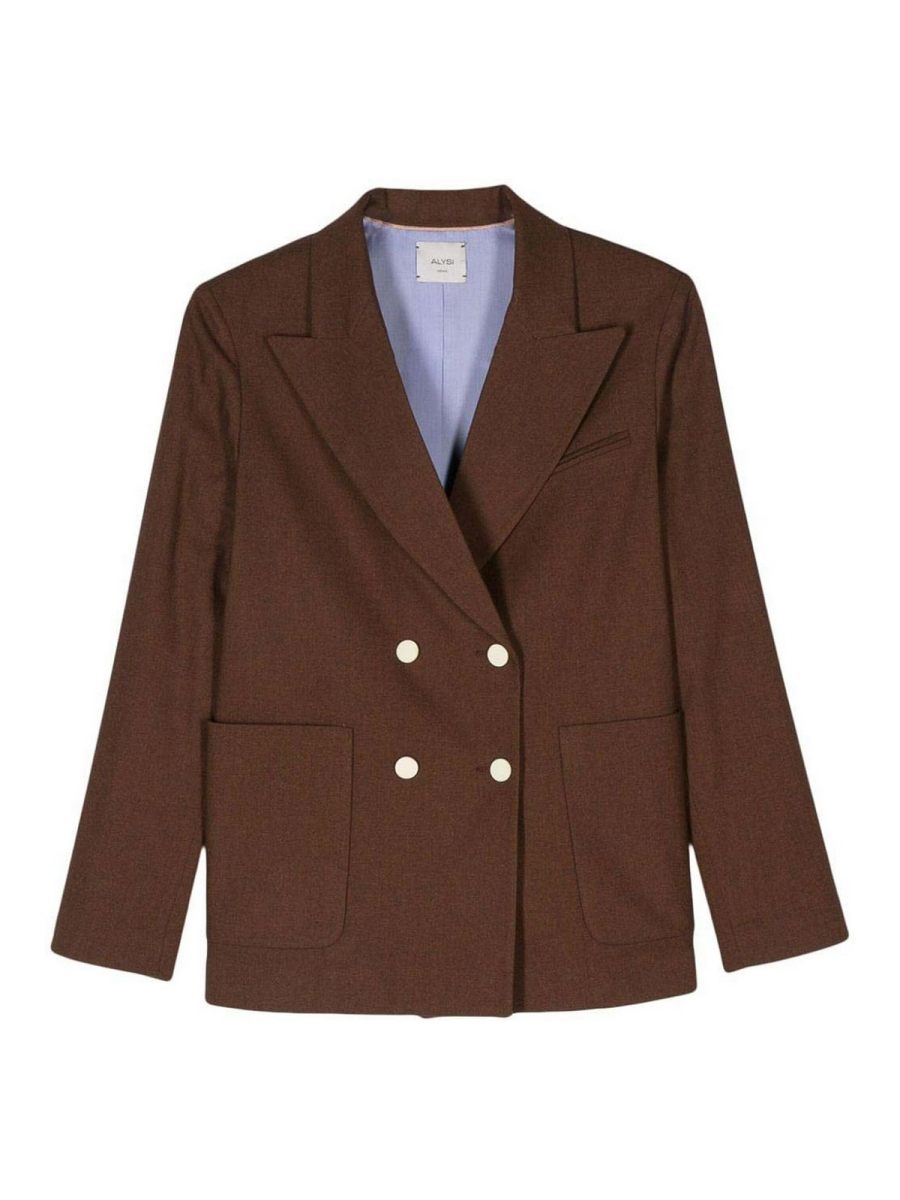 Alysi Veste Casual - Marron