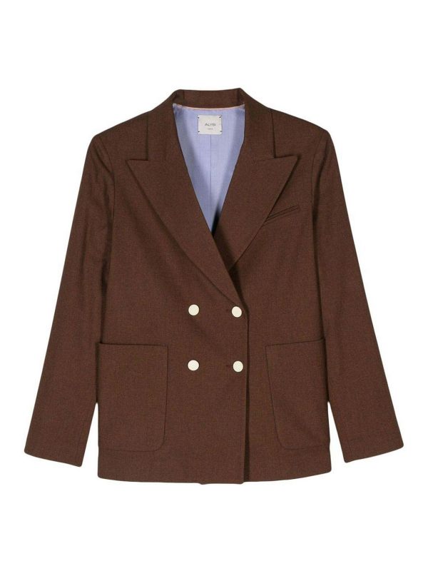 Alysi Veste Casual - Marron