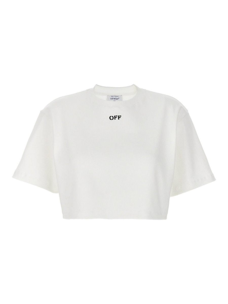 Off-White T-Shirt - Blanc