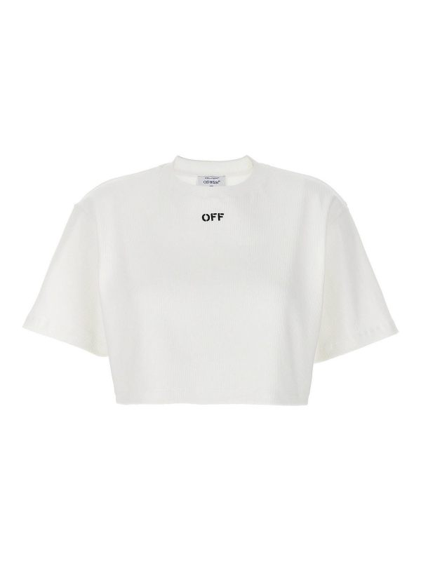 Off-White T-Shirt - Blanc