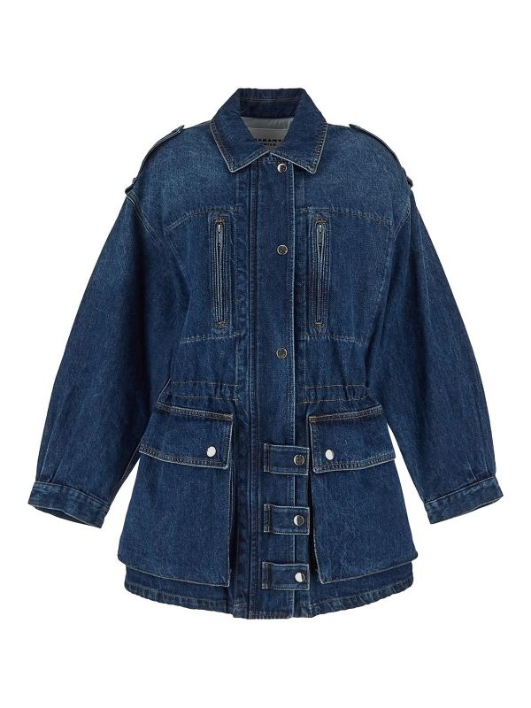 Isabel Marant Etoile Veste Casual - Bleu