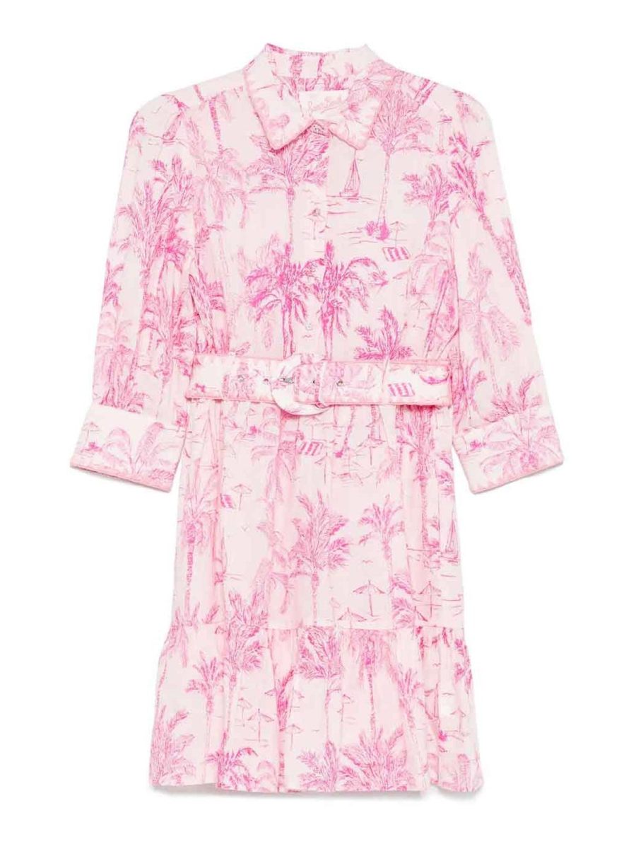 Mc2 Saint Barth Robe Courte - Rose