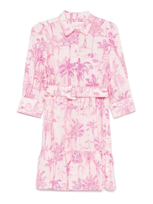 Mc2 Saint Barth Robe Courte - Rose