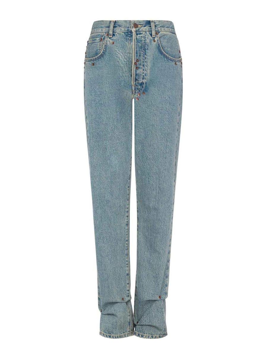 Moschino Jean Droit - Bleu