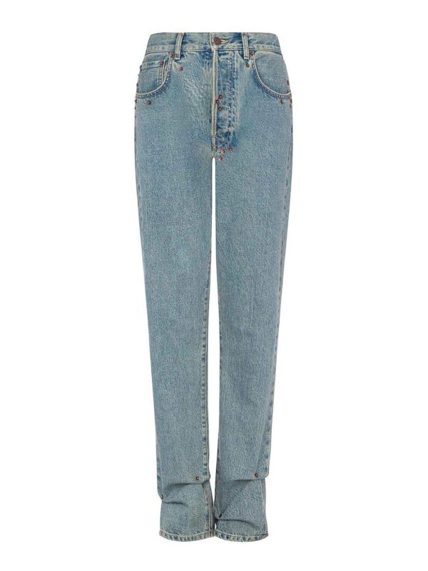 Moschino Jean Droit - Bleu