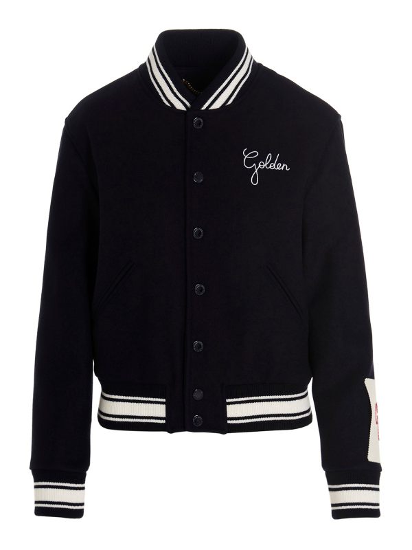 Golden Goose Veste Casual - Bleu