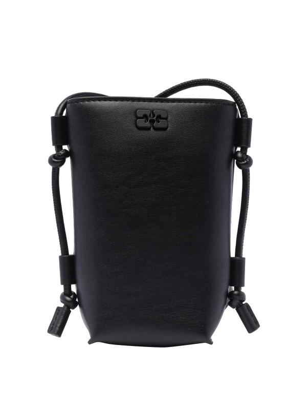 Ganni Sac Bandoulière - Noir