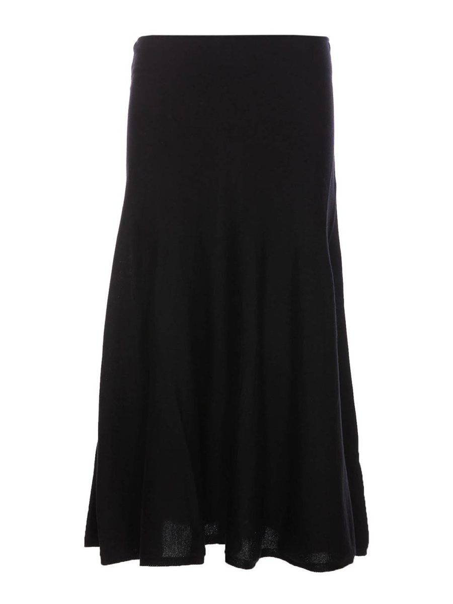 Khaite Jupe Midi - Noir