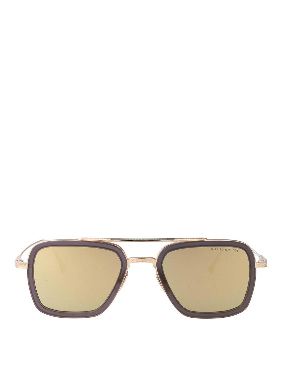 Dita Lunettes De Soleil - Or
