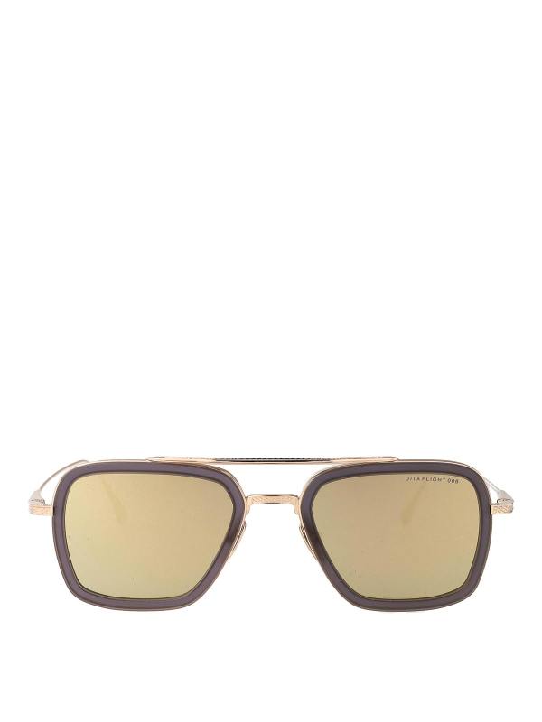 Dita Lunettes De Soleil - Or