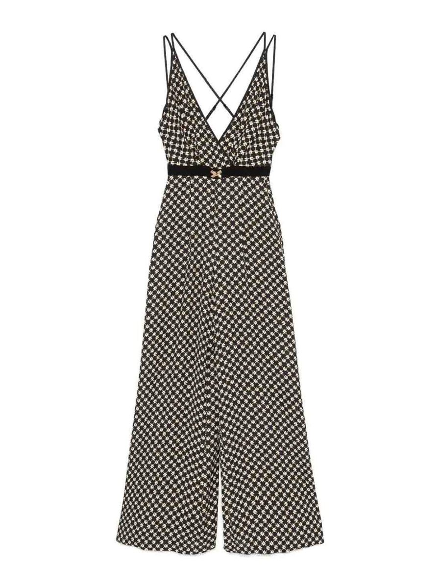 Elisabetta Franchi Combinaison - Noir