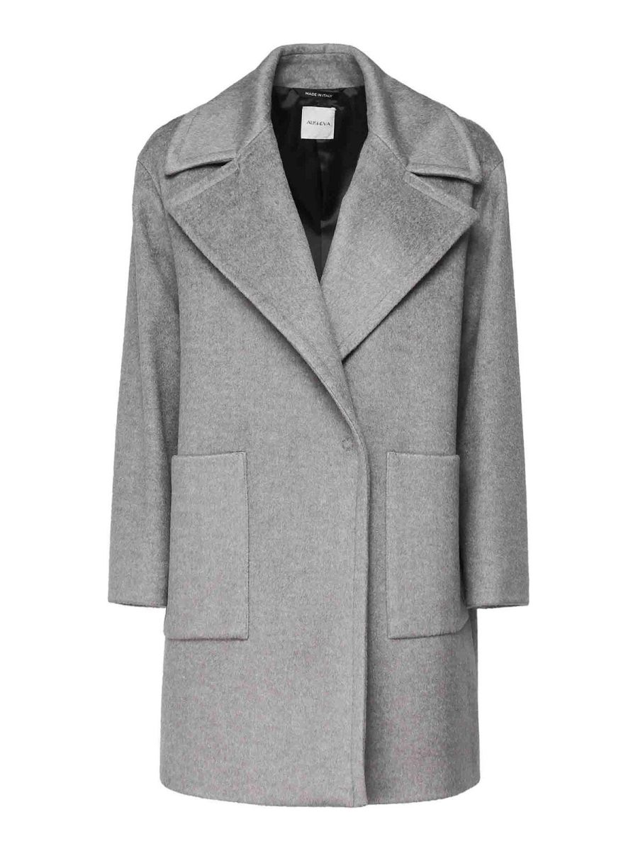 Alisheva Manteau Court - Gris