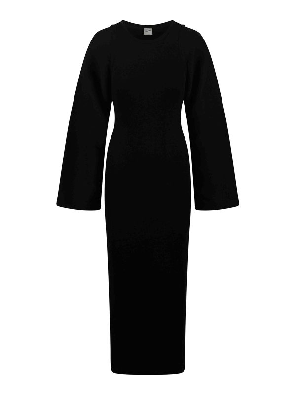 Nanushka Robe Au Genou - Noir