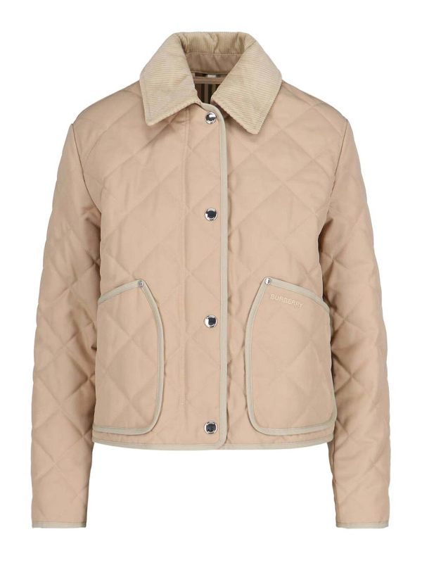 Burberry Blouson Rembourré - Beige