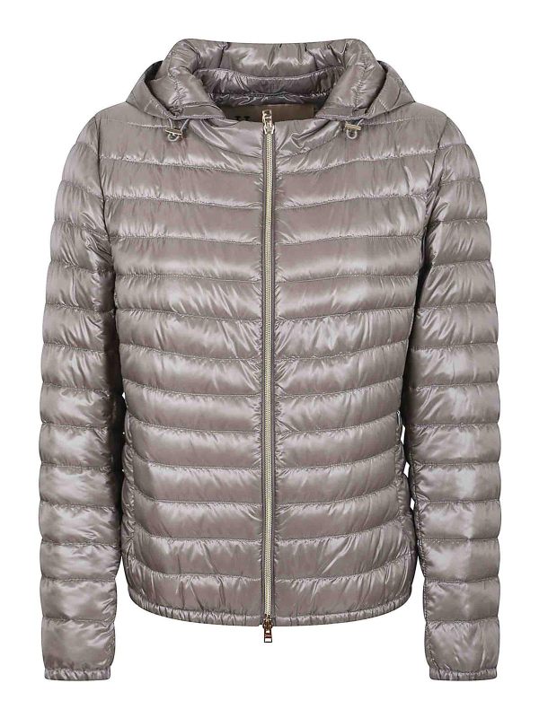 Herno Blouson Rembourré - Gris Clair