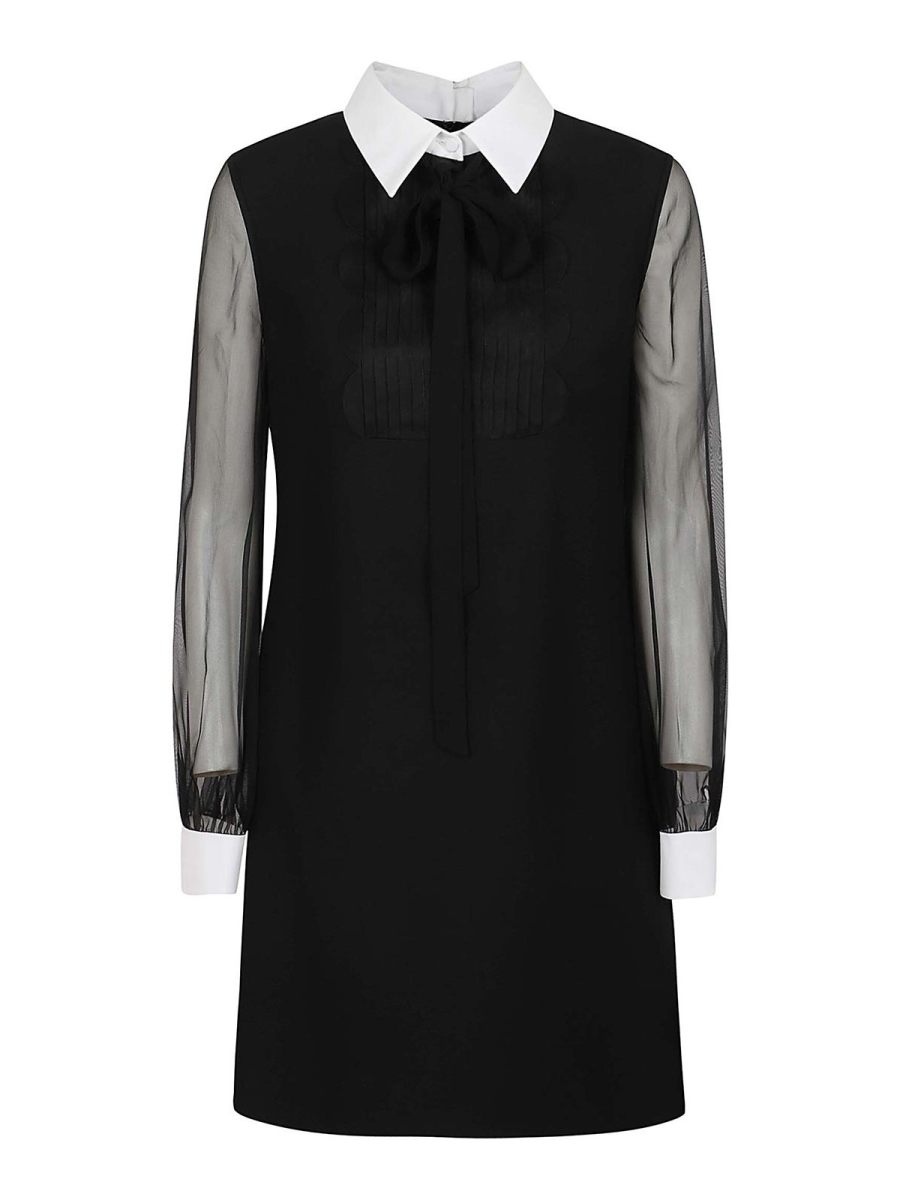 Valentino Garavani Robe Courte - Noir