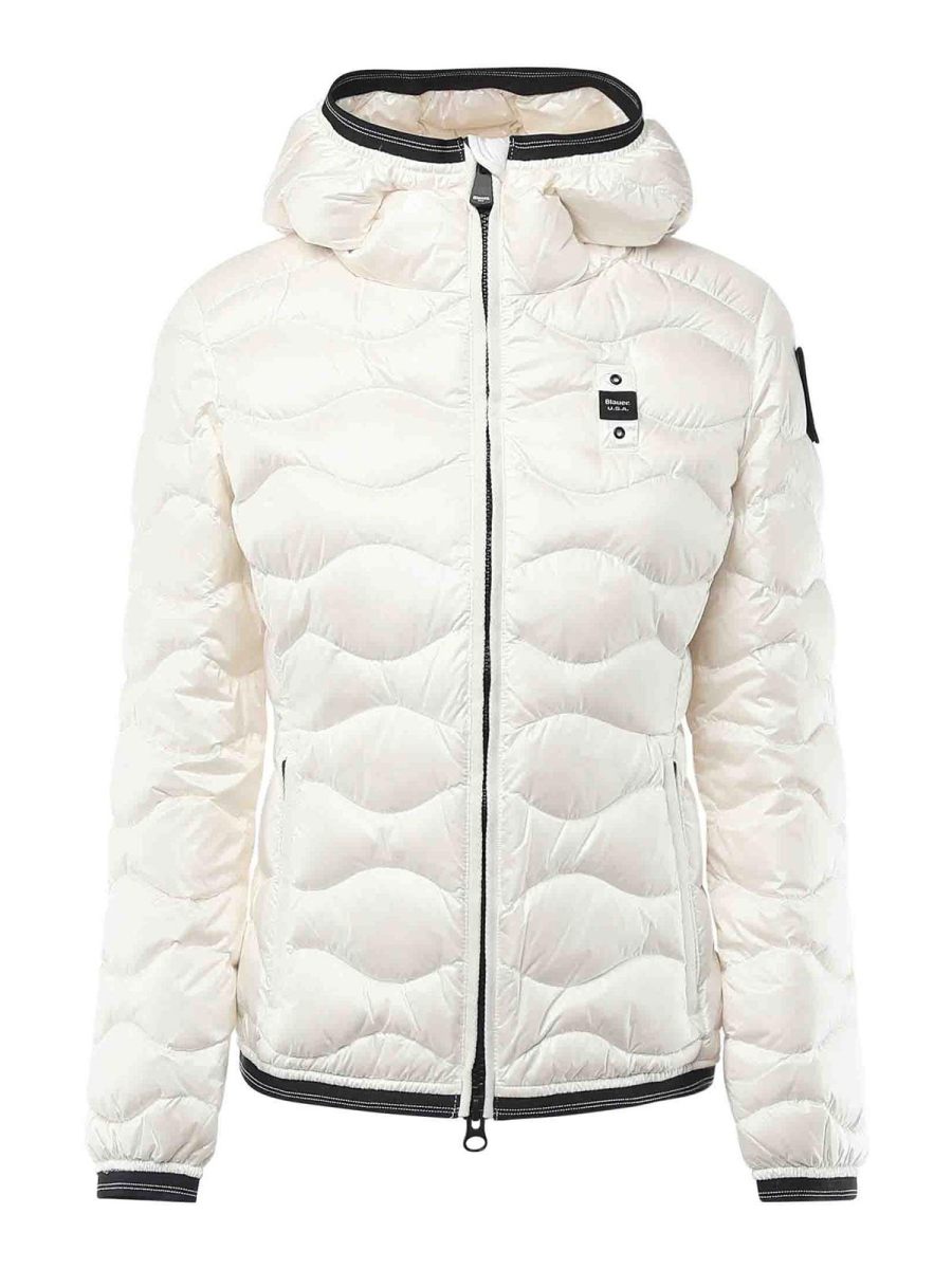 Blauer Veste Casual - Blanc