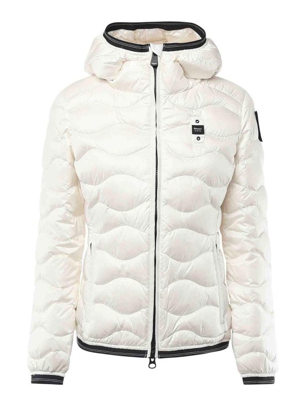 Blauer Veste Casual - Blanc