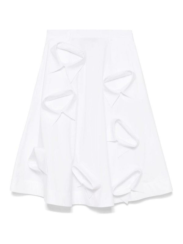 Moschino Jupe Midi - Blanc