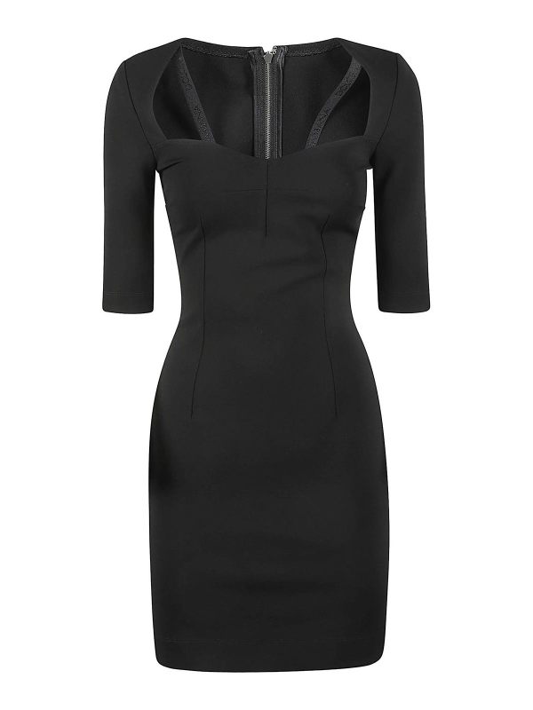 Dolce & Gabbana Maxi Robe - Noir