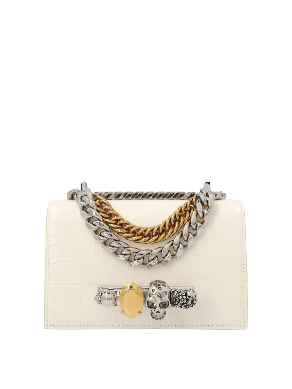 Alexander Mcqueen Sac Bandoulière - Blanc