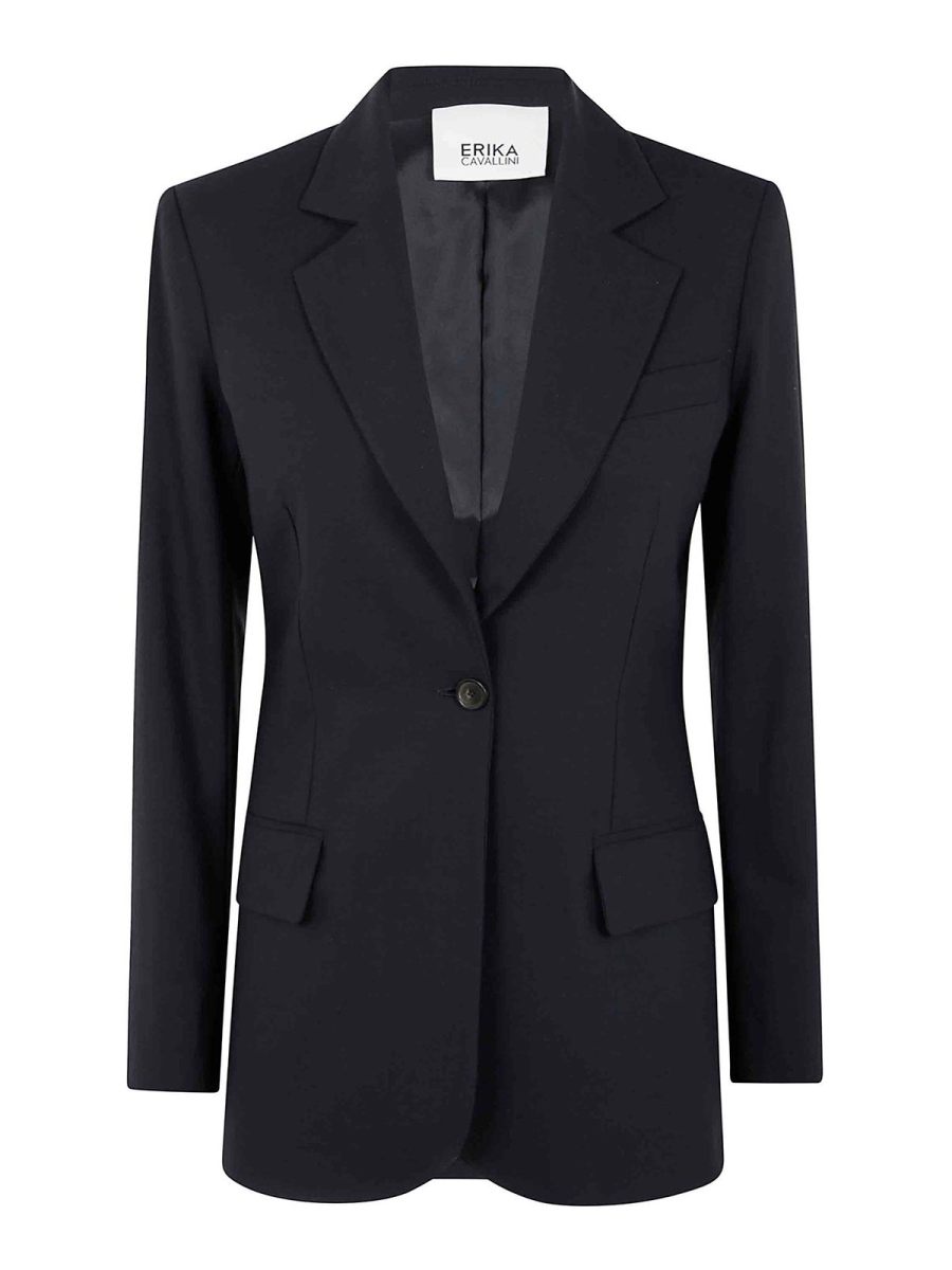 Erika Cavallini Veste Casual - Bleu