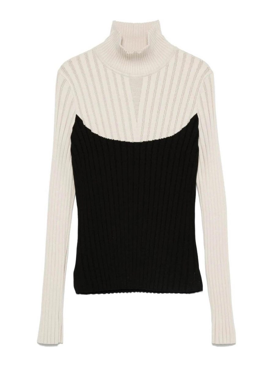 Tory Burch Pull Col Rond - Blanc