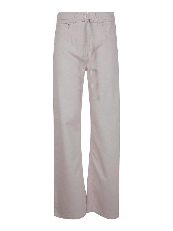 Seventy Pantalons Décontractés - Blanc