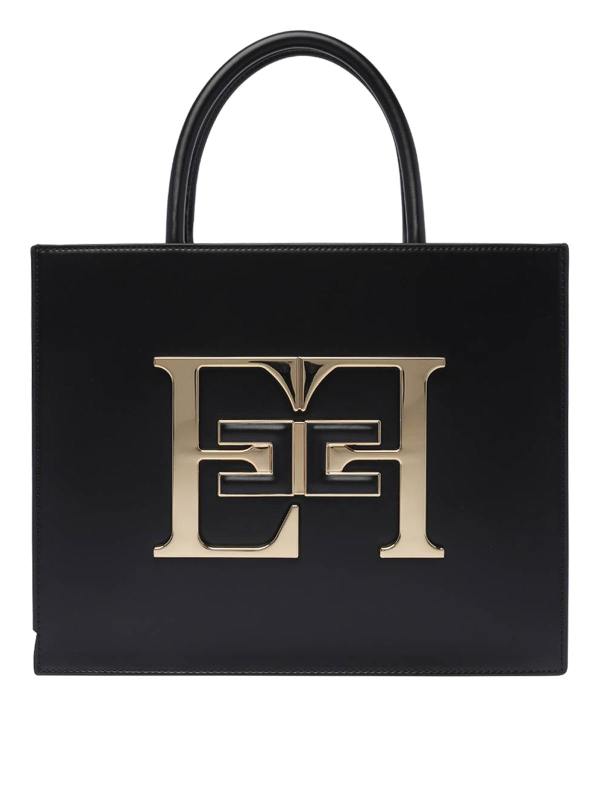 Elisabetta Franchi Sac Cabas - Noir