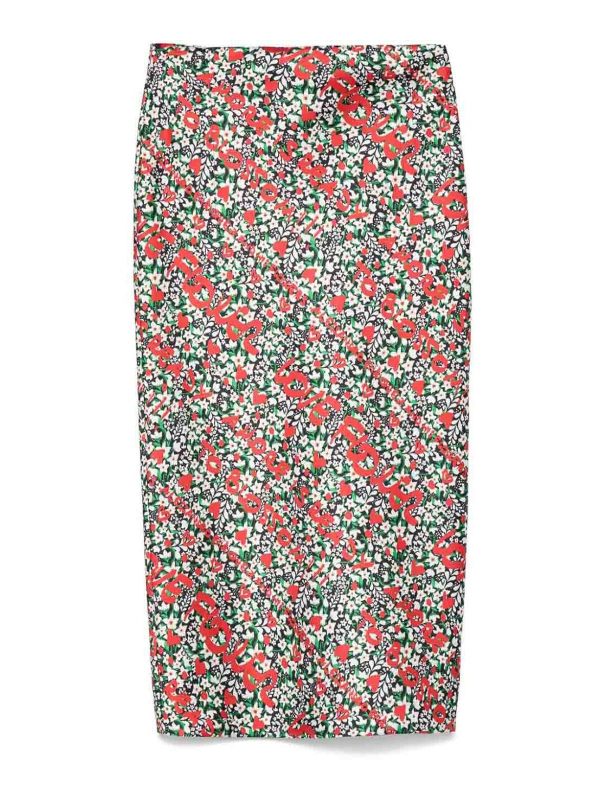 Alessandro Enriquez Jupe Midi - Multicolore
