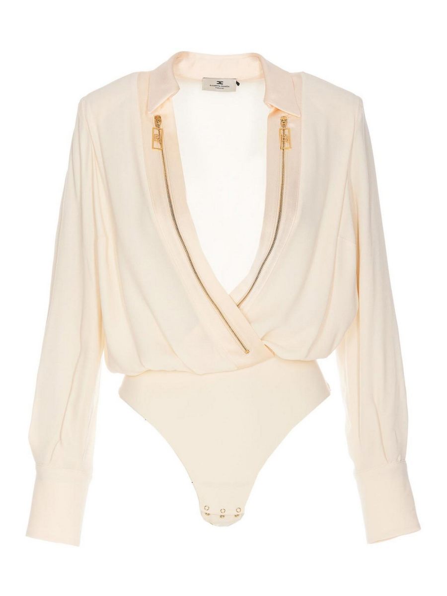 Elisabetta Franchi Chemise - Blanc