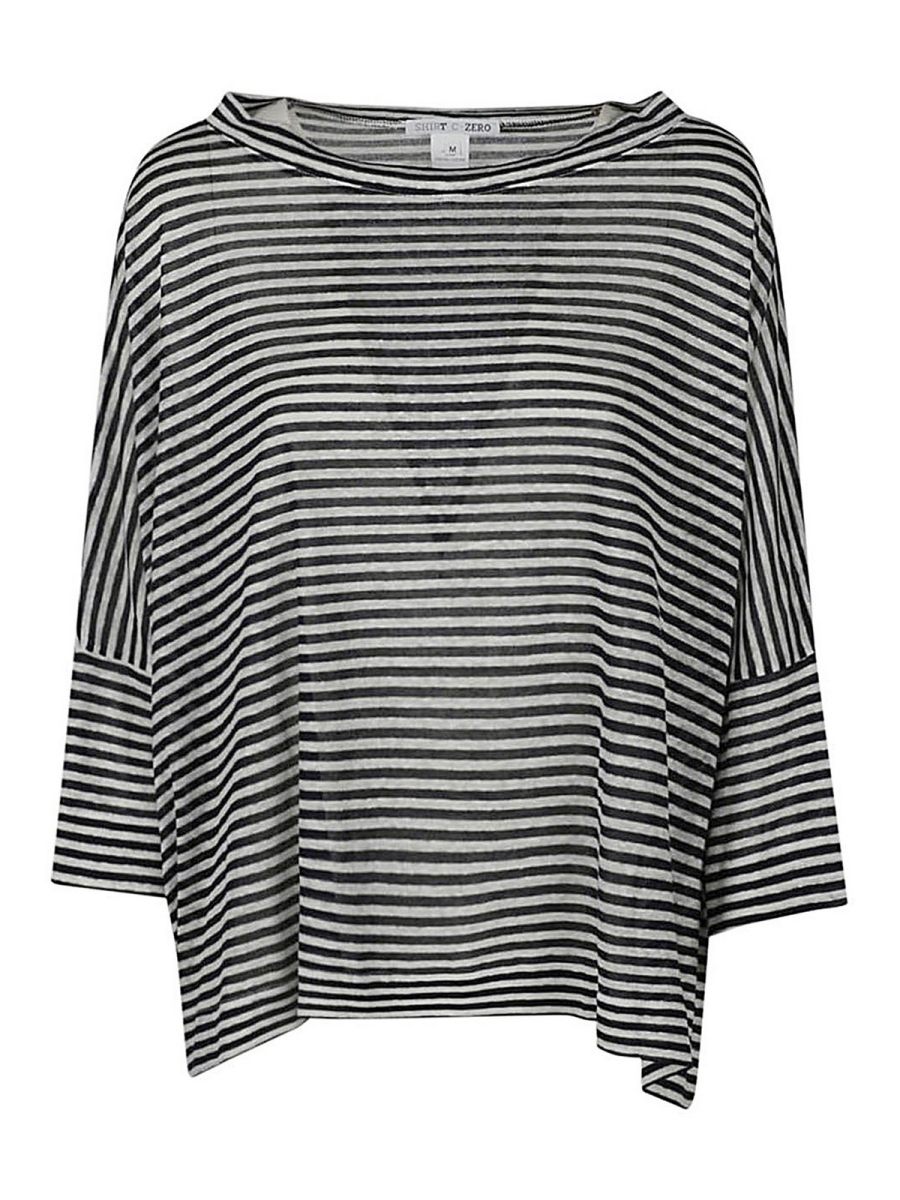 Shirt C-Zero Pull Col Rond - Bleu