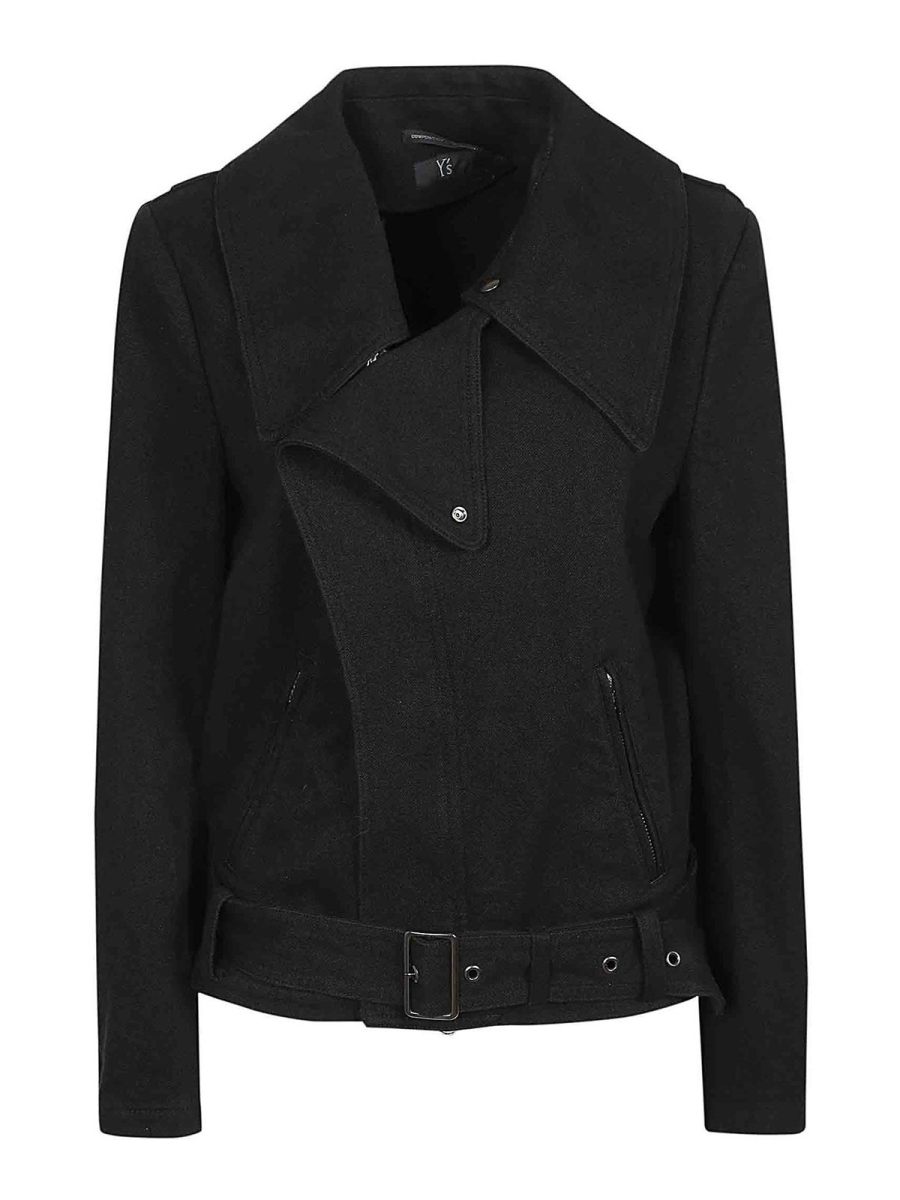 Yohji Yamamoto Veste Casual - Noir