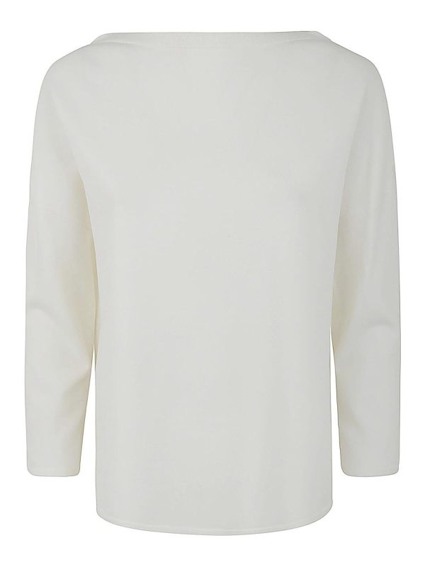 Liviana Conti Pull Col Rond - Blanc