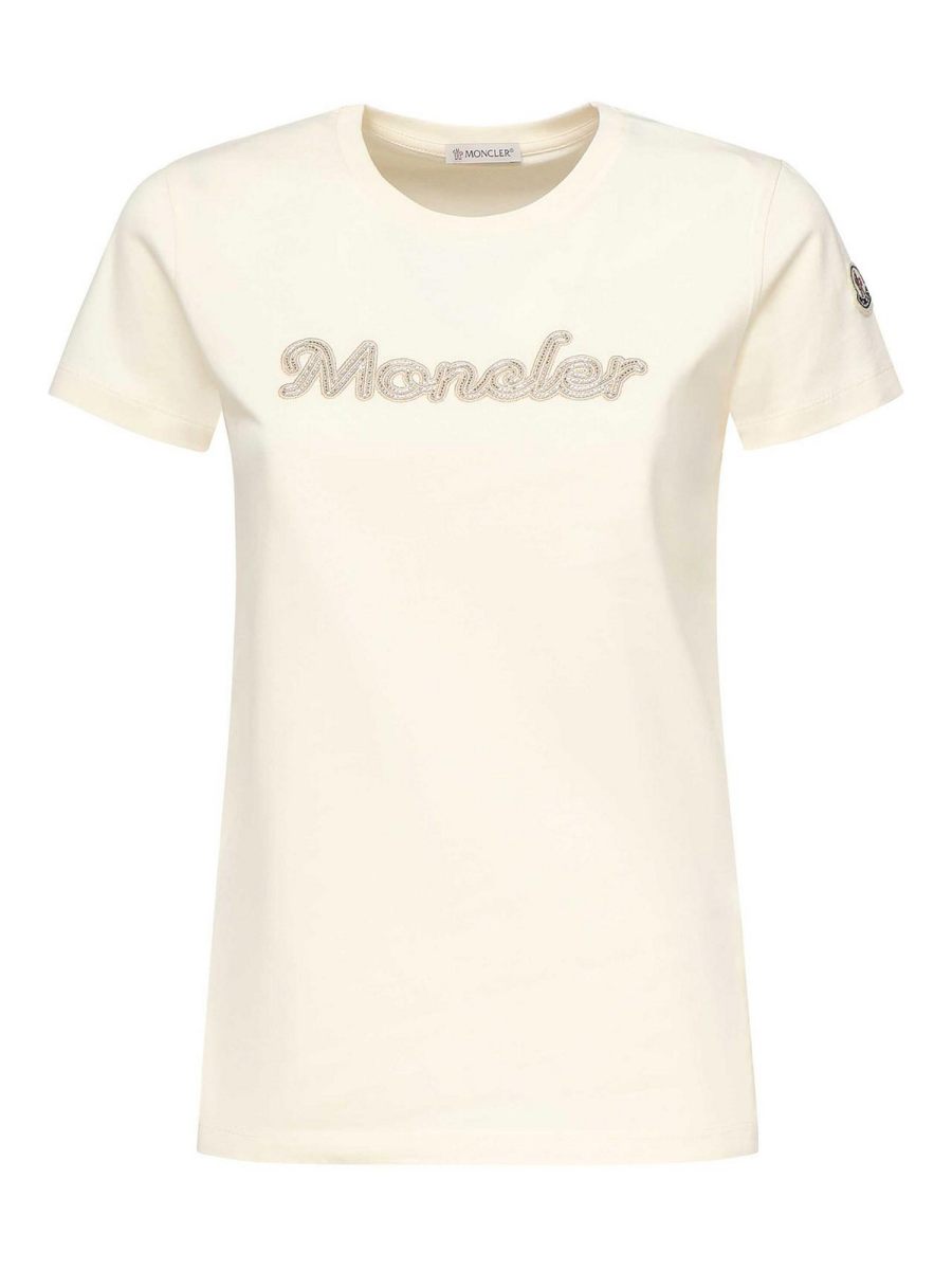 Moncler T-Shirt - Blanc