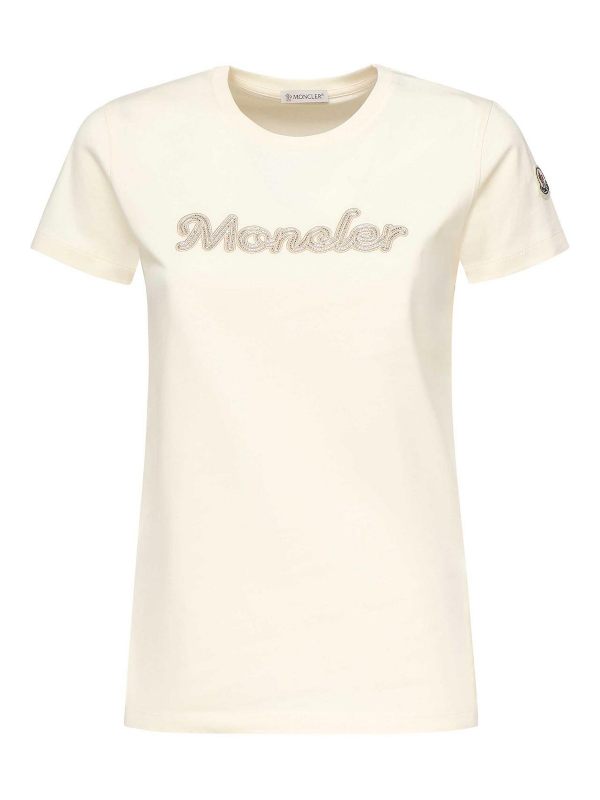 Moncler T-Shirt - Blanc