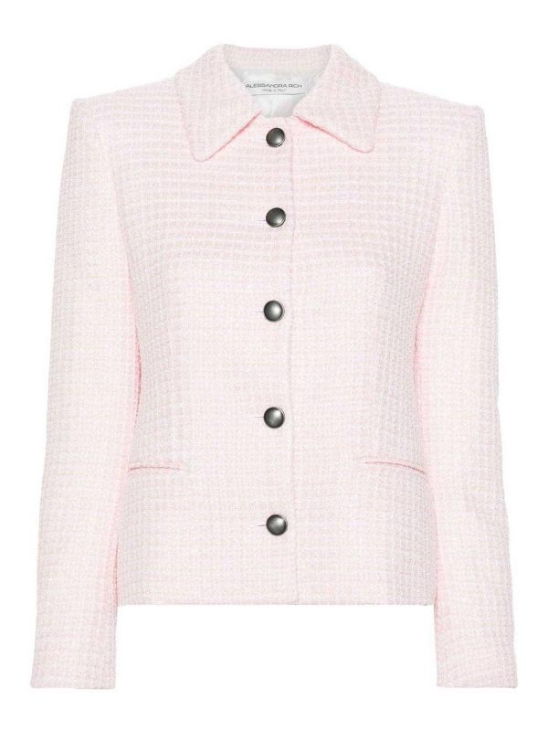 Alessandra Rich Veste Casual - Rose Clair