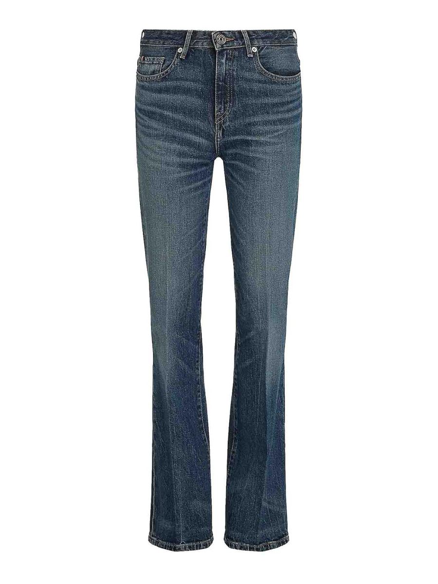 Tommy Hilfiger Jean Bootcut - Bleu